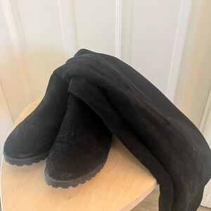 Chic Black Over the Knee Boots